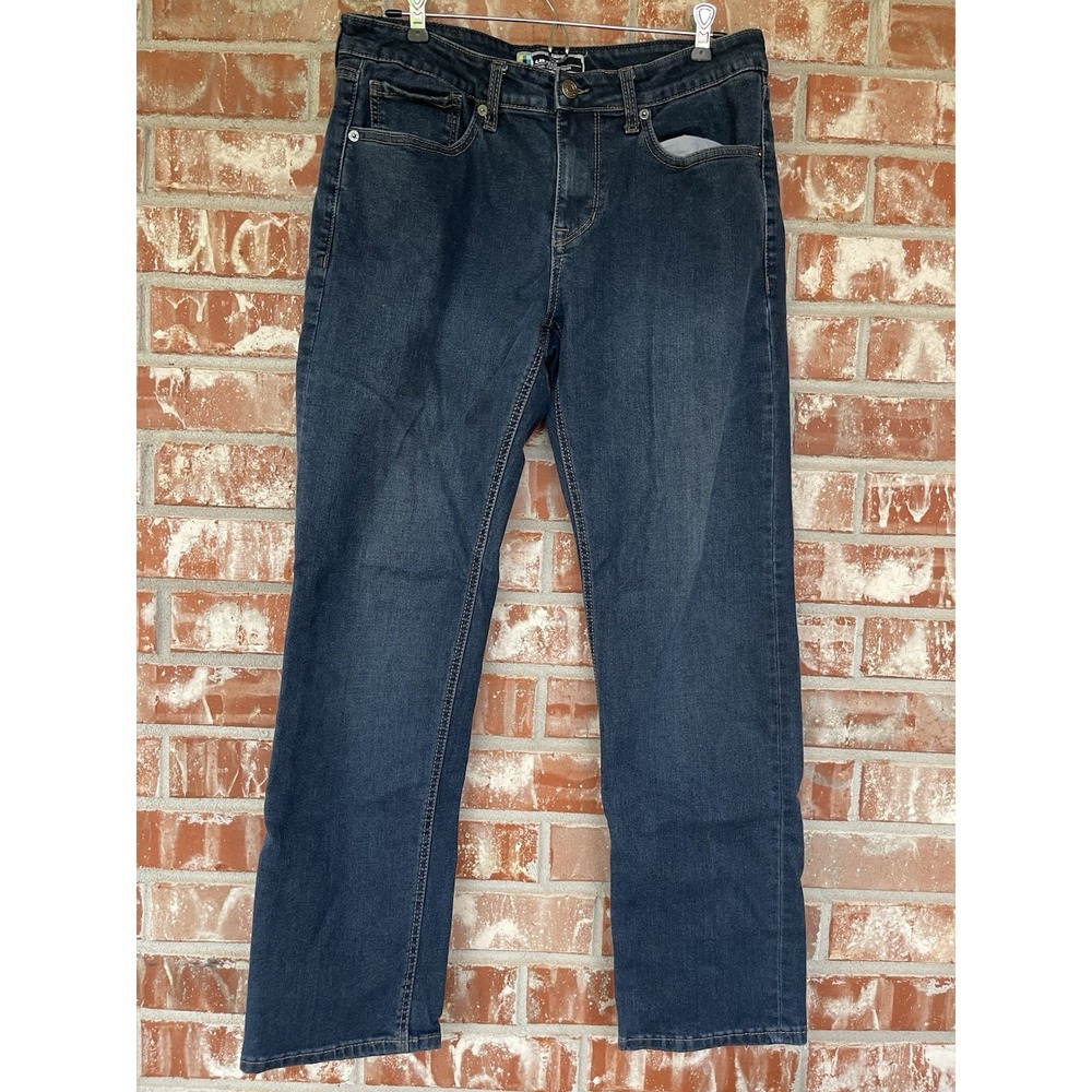 UB Tech Union Bay‎ Jeans Mens Size 32 x 32 Blue Stretch Dark Wash Straight Leg
